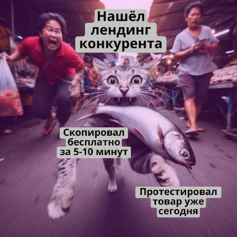 "Зачем платить за создание лендингов, если их можно бесплатно копировать за 5-10 минут?" Научитесь самостоятельно копировать 