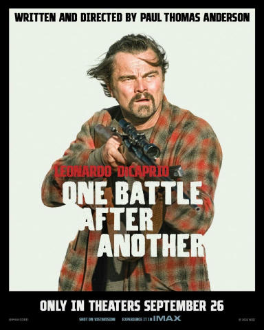 🖼️ Персонажні постери до комедійного трилера One Battle After Another («Одна битва за іншою») Пола Томаса Андерсона («Локрич