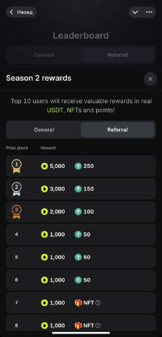 💰 Grab 1500 USDT from Qzino! Qzino has launched a public leaderboard — TOP 10 will win real rewards. How to farm: 🟨Open Qzi