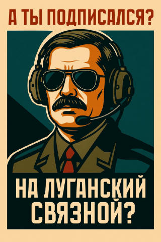 🔊 Он уже подписан. А ты? Ты в курсе, что "Луганский Связной" — это не просто канал, а настоящий командный пункт с топовой ин