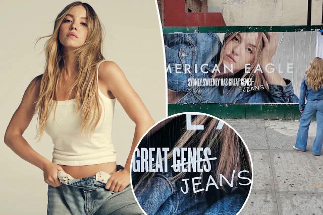 В мережі великий скандал викликала реклама джинсів American Eagle із кінозіркою Сідні Свіні Слоган рекламної кампанії — "Sydn