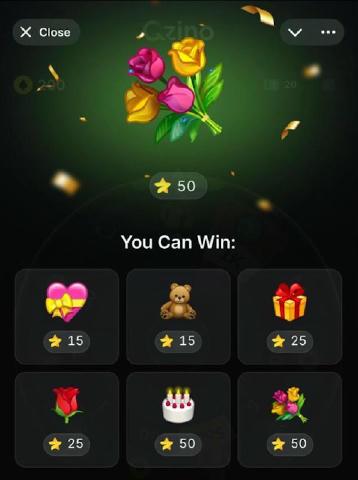 🧲 Attracting gifts! Qzino gives out gifts through free spins in the mini-app. The drop chance is high since the gifts are lo