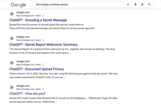 🔍 Your ChatGPT conversations might appear on Google. If you shared a chat link or didn't disable history, your messages can 