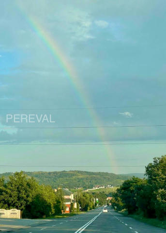 🌈 Без дощу у небі над Буковиною виглянула веселка. 📩 PEREVAL | написати