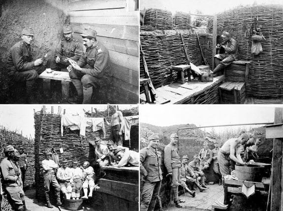 Світлини з життя та побуту Українських січових стрільців під час Першої світової війни.
