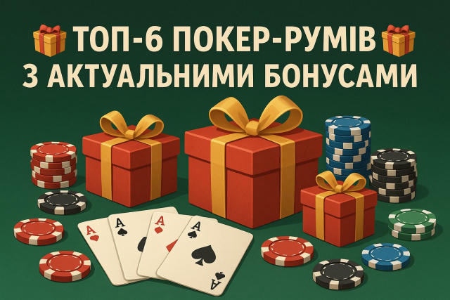 🎁 Актуальні бонусні пропозиції покер-румів 🎁 Оновили нашу добірку: тільки актуальні й перевірені бонуси. Ідеальна нагода по