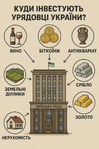 Земля, вино, біткоїни і антикваріат? Що насправді декларують депутати Київради? Вони не просто сидять у кріслах - володіють д