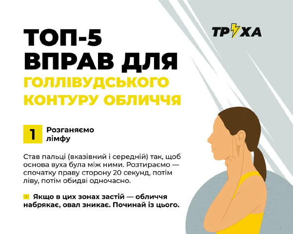 🔥Мінус друге підборіддя: ТОП-5 вправ для підтягнутої шкіри й чіткого контуру обличчя. Зберігайте собі та надсилайте близьким