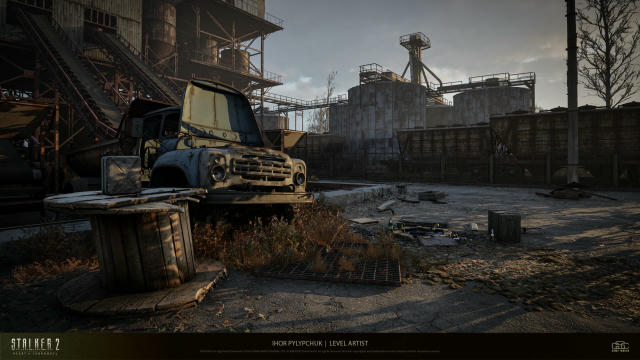 🔥 Локація "Маршрутний Елеватор", регіон "Хімзавод" зі сторінки Level Artist в GSC Game World 📱Ihor Pylypchuk. Вперше ми цю 