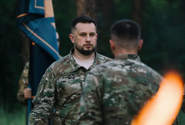 Командиру Трійки Андрію Білецькому - 46 років. З Днем Nародження. Фундатор легендарних бойових підрозділів та громадських стр