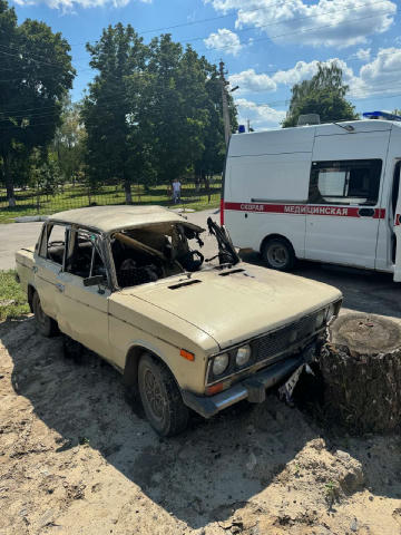 Російські пропагандистські ЗМІ розповідають, що наче БПЛА атакували автівку у Сватовому. Чиї БПЛА та що то за автівка невідом