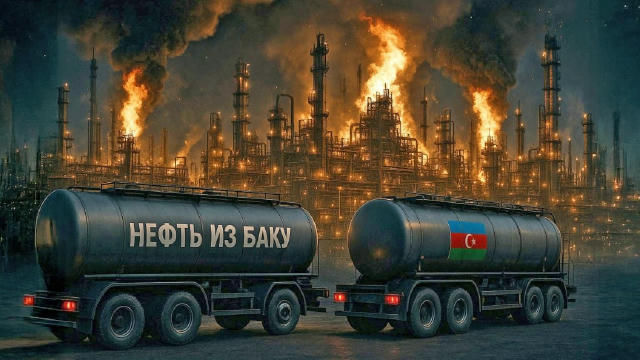 «Грязная азербайджанская нефть» не станет соляркой для танков ВСУ... Читаю вчерашнюю новость: «Компания OMV Petrom приняла су