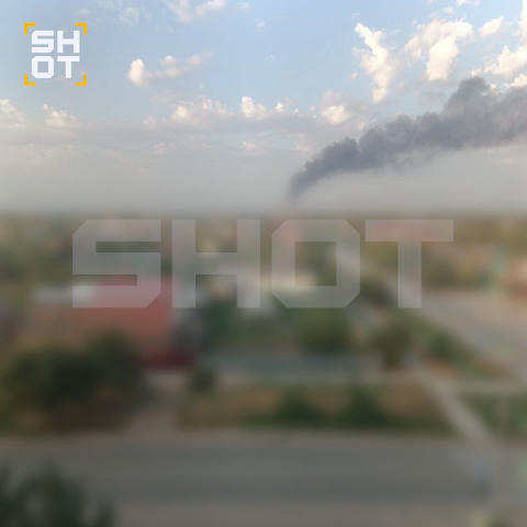 Краснодарский край, издание SHOT: Жители посëлка Афипский в Краснодарском крае сообщают о взрывах и пожаре — предварительно, 