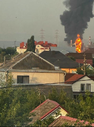 🔥 «Добрі» дрони атакували НПЗ на Кубані, військову частину у Слов’янську-на-Кубані та залізницю в Суровікіному Український Т