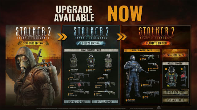 ⚡️GSC Game World нарешті додали модливість оновити гру до Delux та Ultimate Edition! Привіт, сталкери — Upgrade Pack, про яки