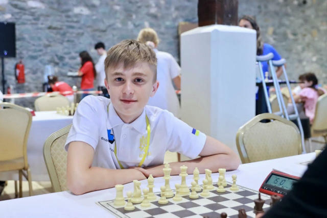 🏆Максим Паньків – чемпіон Європи з блискавичних шахів. 14-річний Максим Паньків з Івано-Франківська здобув титул чемпіона Єв
