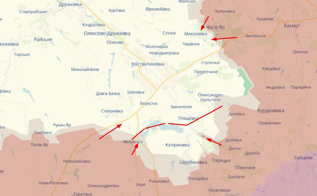 Костянтинівський напрямок Як і Покровськ, входить до переліку регіонів, які путіну пообіцяли захопити впродовж найближчих міс