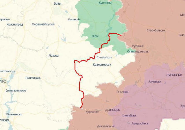 Території Донецької області, які хоче путін для «заключення миру» 🇺🇦 УС / Підписатися