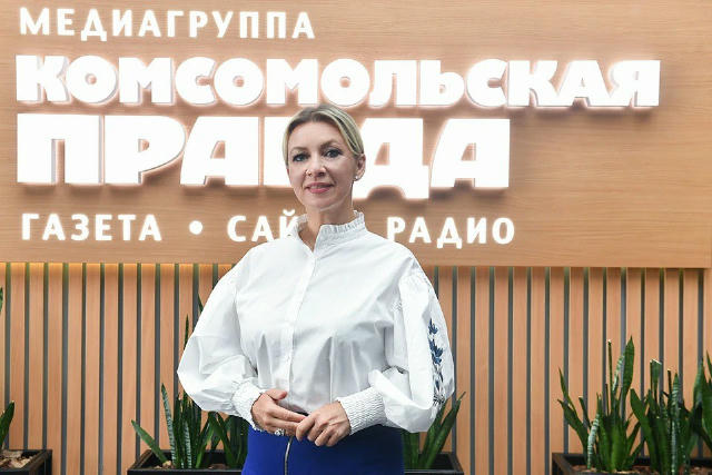 Мария Захарова отмечает 10-летие в должности крымской малиной Сегодня исполнилось 10 лет, как Мария Захарова была назначена д