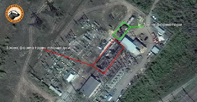 ⚠️ Результатом повторної атаки на підстанцію "Замчалово" з 1 на 2 серпня стало ураження трансформаторів. Станом на 7 серпня в