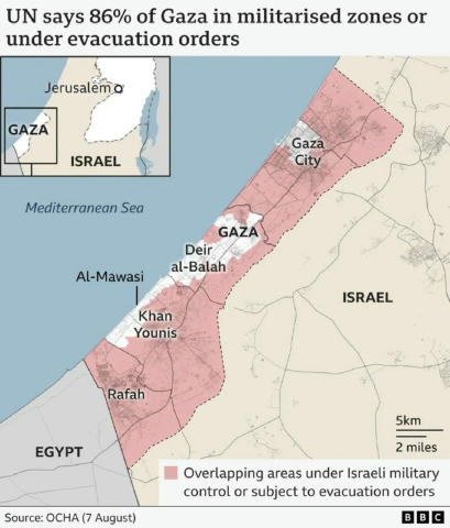 Massenproteste in Israel gegen Ausweitung des Gaza-Krieges Tausende Israelis haben gegen den Regierungsplan demonstriert, die