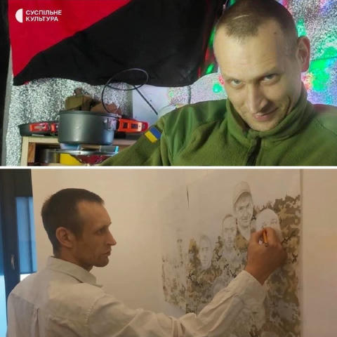 🕯️На Запорізькому напрямку фронту під час відбиття ворожої атаки загинув художник-анархіст Давид Чичкан 😥 Давид – син відом