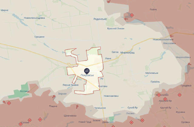 В Покровске закрылся последний магазин: в городе остаются около 1300 человек, — глава городской администрации Добряк По его с