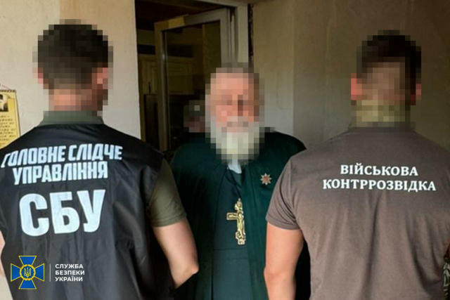СБУ викрила у Запоріжжі агентурну мережу воєнної розвідки рф, яку координував священник УПЦ (МП) Військова контррозвідка Служ