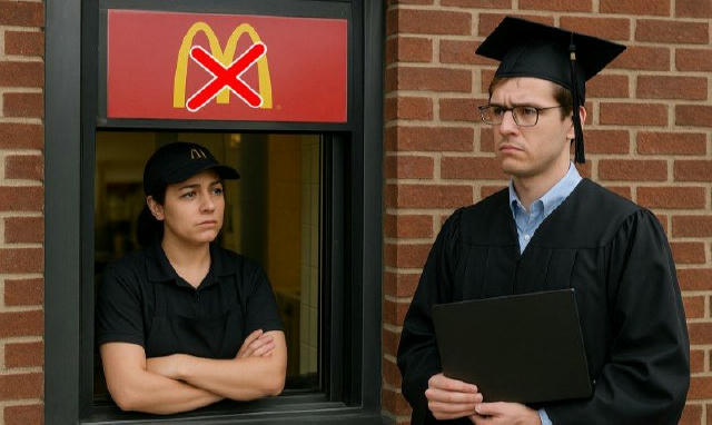 IT-випускників у США не беруть на роботу навіть у McDonald's, — New York Post Студент ⁠інформатики надіслав понад 5 тисяч рез