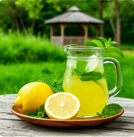 Рубрика "Рецепты"🍽 🍋 Освежающий лимонад с мятой - спасение в жару! Ингредиенты: 🍹2 лимона с цедрой 🍹2 лимона без цедры 🍹