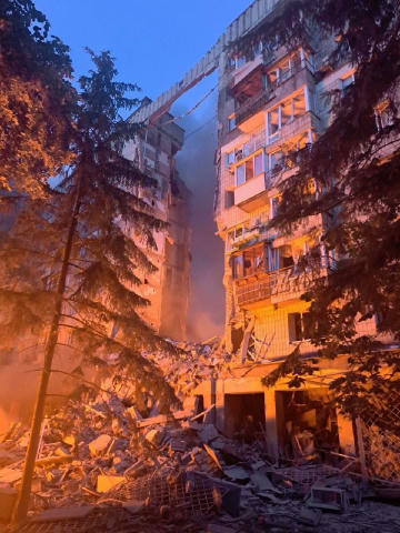 Жахливий ранок у Києві...