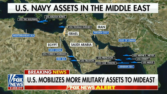 ❗️Усі кораблі ВМС США та союзників вийшли в море з військово-морської бази в Бахрейні, що на узбережжі Перської затоки, — OSI