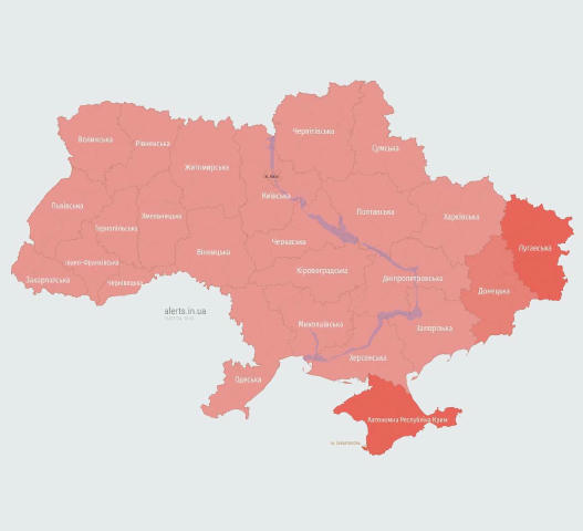 Причина масштабної повітряної тривоги — МіГ-31к в небі на росії Не нехтуйте власною безпекою та перебувайте в безпечних місця