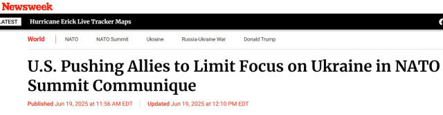 США настаивают на ограниченном упоминании Украины в финальном коммюнике саммита НАТО, который состоится на следующей неделе, 