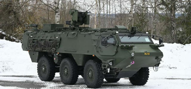 🇱🇻Первая партия БТР Patria 6×6 доставлена в Украину, – минобороны Латвии. Напомню, что на 2025 год была обещана поставка 42