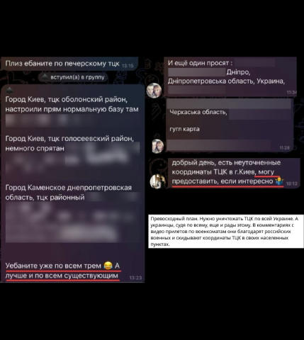 😡 Зрада в чистому вигляді: українці надсилають воєнкорам з росії координати будівель ТЦК із закликом завдати удару На фото —