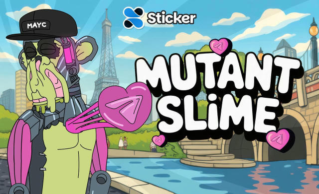 Brand new NFT Stickers by @Jeremyybtc and @stickerx_tg! 🧪 They did MAYC as a stickers in Telegram, and this gonna become mas
