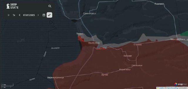 🪖Росіяни просунулись в 5 населених пунктах на Донеччині та Запорізькій області, - DeepState "Ворог просунувся у Кам'янському