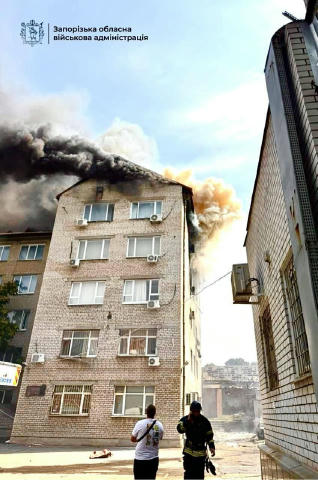 У Запоріжжі є влучання в будівлю університету та житлові будинки — ОВА Ситуація з Запоріжжя 👉🏾 ТУТ