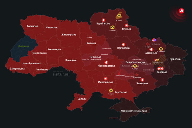 🚨УВАГА! Вся Україна - ракетна небезпека ⚠️ Зліт винищувача МіГ-31К Пройдіть в укриття! Тим часом Україна
