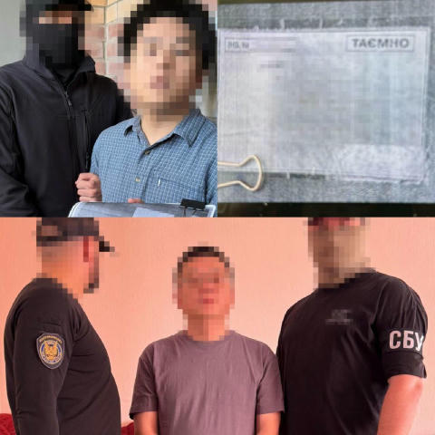 СБУ затримала в Києві двох громадян Китаю, які намагалися вивезти з країни секретну документацію щодо ракетного комплексу «Не