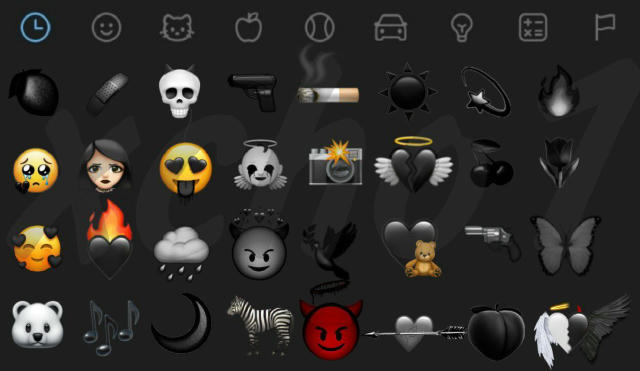 😍Хочешь получить смайлики в стиле ＢＬＶＣＫ🖤? Переходи по кнопке ниже⬇️