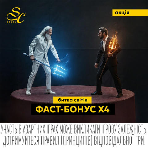 🔥Що краще: 4 Бонуски – чи фінал Гри в кальмара? Обирай тут – але не в «Битві Світів»! ⚡️Зевс та Аїд готові до вирішального д