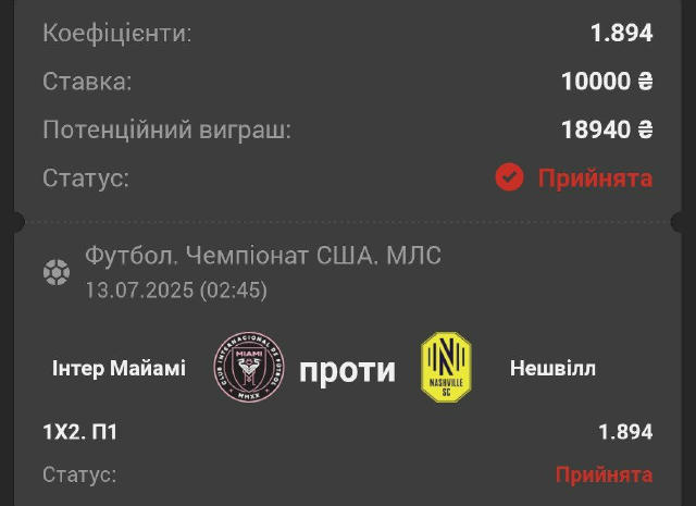 Усі факти вказують на одне – перемогу «Інтер Майамі». Почнемо з головного – особисті зустрічі. "Майамі" домінує в цьому проти
