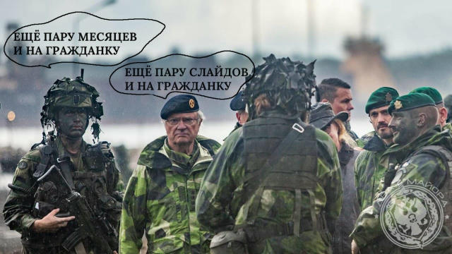 🇸🇪🚩 В Швеции обсуждают возможность увеличения призывного возраста офицеров с 47 до 70 лет С целью изучения возможных вариа