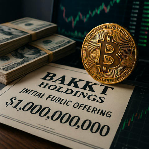 🚀 Bakkt Holdings збирається залучити \$1 млрд через публічне розміщення акцій! 💰 Криптоплатформа Bakkt готує масштабний вих