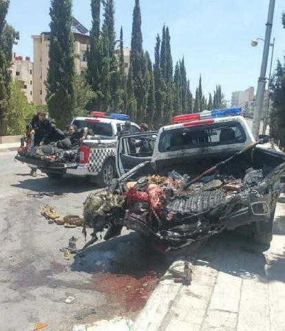‼️🇸🇾💥Бойня в Сирии: жестокие бои между друзским ополчением и новой армией бывших террористов ХТШ в городе Сувейда ▪️Боевик