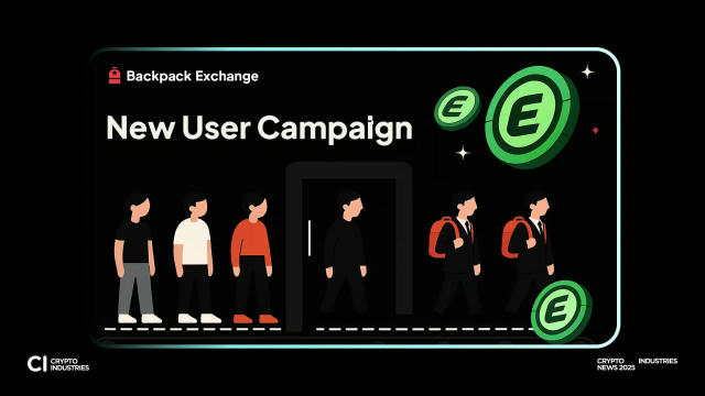 🎒Back Pack роздає токени $ES Backpack запустив нову кампанію для нових користувачів, де кожен має шанс заробити 250 токенів 