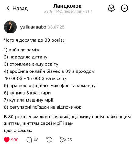 Я створила свій бізнес з 0$ Зараз я на тому етапі, коли більшість роботи просто делегую. Всі механізми налагоджені і працюють