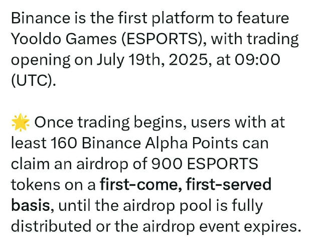 ☕️ Всім доброго ранку 🔶 Binance знову за своє, сьогодні також тільки раунд FCFS У кого 160+ може прийняти участь в боротьбі 